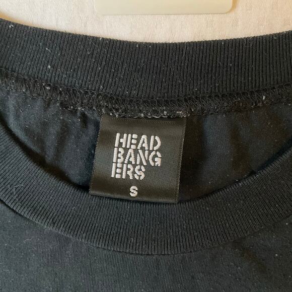 Head Bangers Women Short Sleeve T-shirt Size S , Black, Fight Cancer - Picture 6 of 8